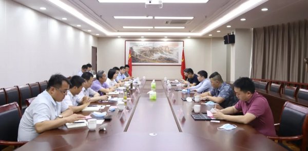 重慶鴻達智慧城市發(fā)展有限公司等到交投集團進行業(yè)務洽談