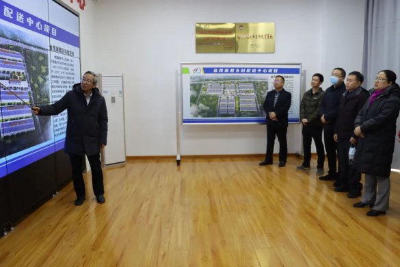 德州市、淄博市郵政管理局及物流產(chǎn)業(yè)發(fā)展中心一行到交投物流公司參觀考察